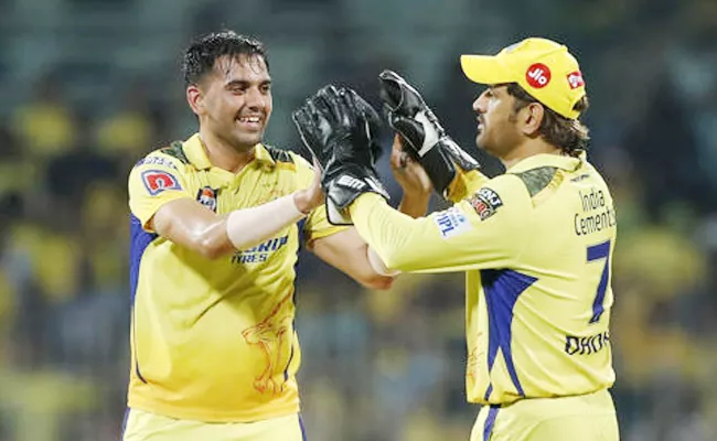 Is This MS Dhoni Last IPL Season CSK Deepak Chahar Answers This - Sakshi