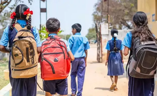 Half Day Schools In Telangana From March 15 - Sakshi