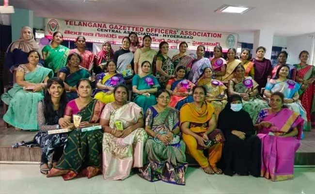 Telangana Gazetted Officers Association Women Day celebrations - Sakshi