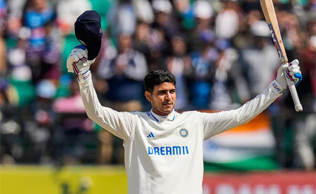 IND vs ENG: Shubman Gill smashes 4th Test hundred - Sakshi