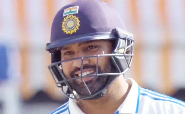 Ind vs Eng Dharamsala Test Rohit Reaction Goes Viral After Umpiring Blunder - Sakshi