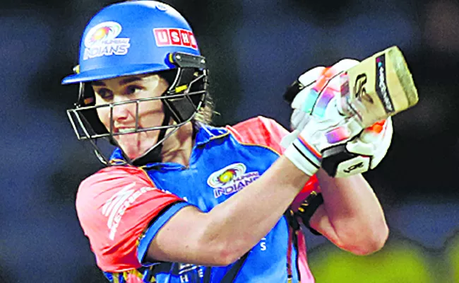 Mumbai Indians registered their fourth win - Sakshi