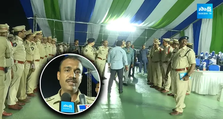 High Security For CM YS Jagan Siddham Meeting