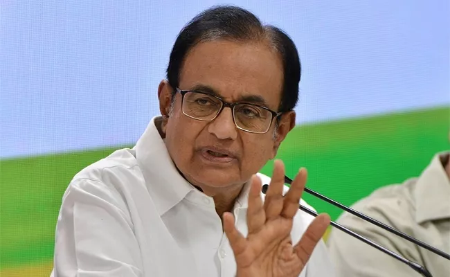 Senior Congress Leader P Chidambaram Questions PM Modi Decision To Cut LPG Prices - Sakshi