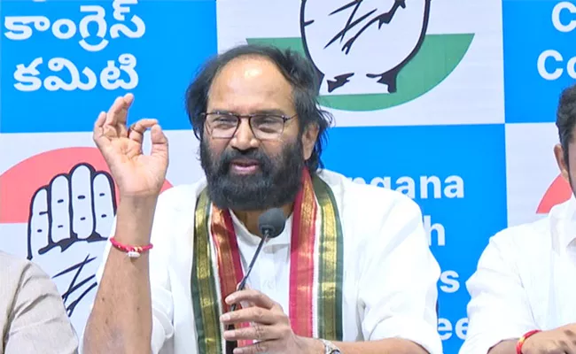 Minister Uttam Kumar Reddy Comments On Kcr - Sakshi