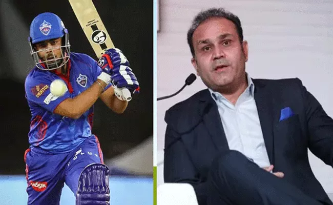 Virender Sehwag makes bold claim on Prithvi Shaws comeback knock for Delhi Capitals - Sakshi