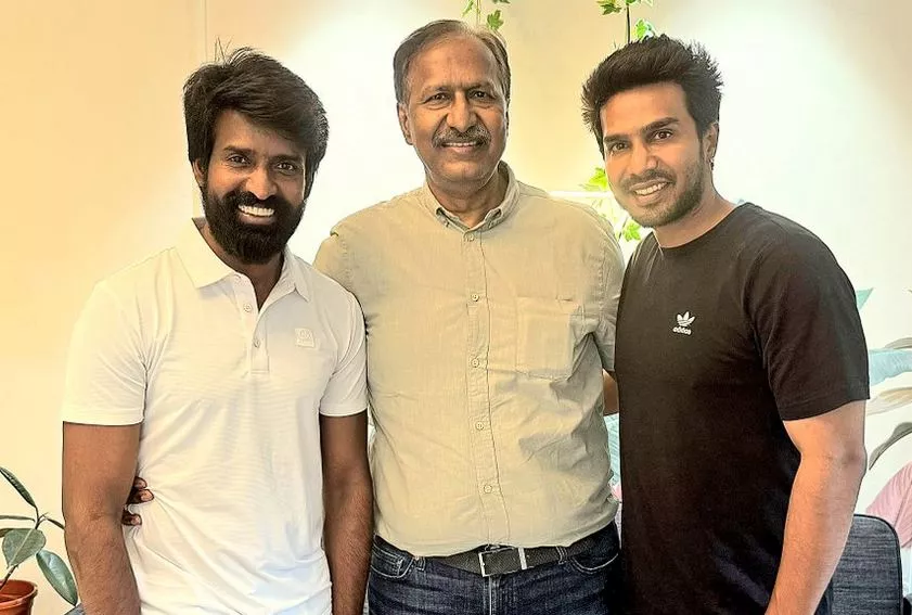 Soori And Vishnu Vishal Reunite After 4 Years - Sakshi