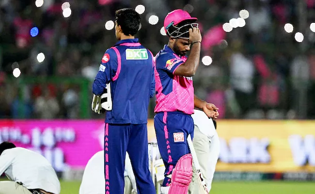 IPL 2024: Sanju Reply On Reason Behind RR First Loss Stuns Commentator - Sakshi