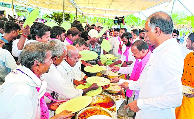 Harish Rao Comments on Congress And BJP - Sakshi