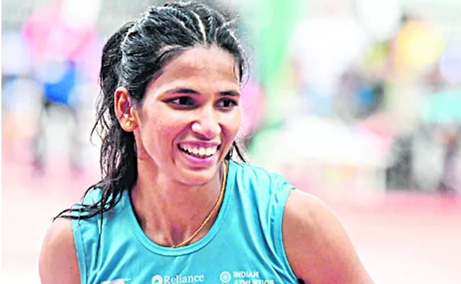 Jyoti Yarraji to train in Spain - Sakshi