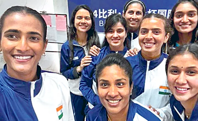 India won by saving three match points - Sakshi