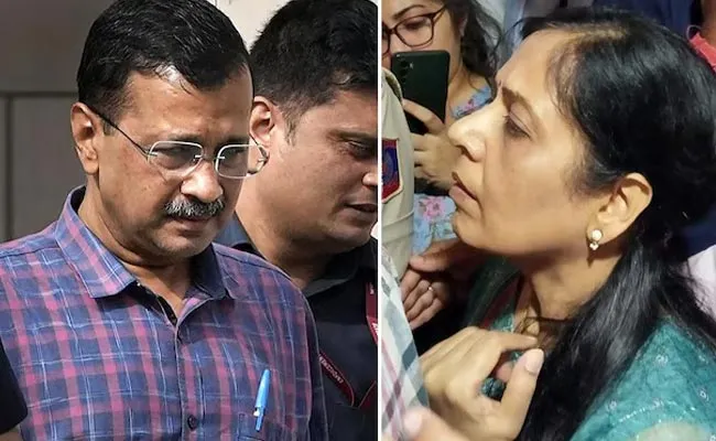 sanjay singh says inhumane Arvind Kejriwal denied in person meeting with wife - Sakshi