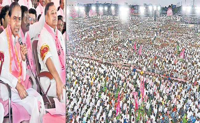 BRS Leader KCR Fires On Congress Govt - Sakshi