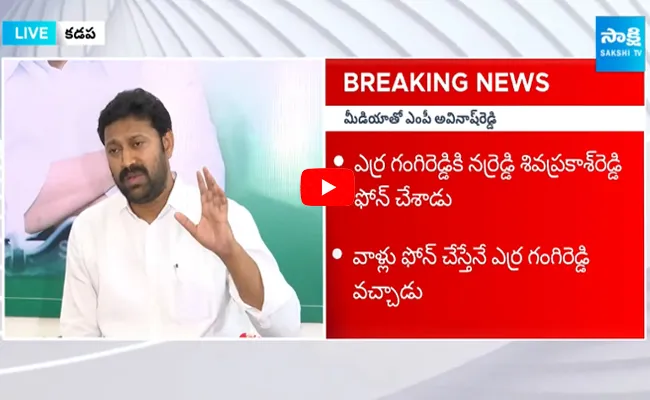 YS Avinash Reddy about YS Vivekananda Reddy Last Two Years Situation 