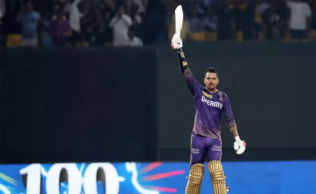 Sunil Narine slams maiden T20 ton - Sakshi