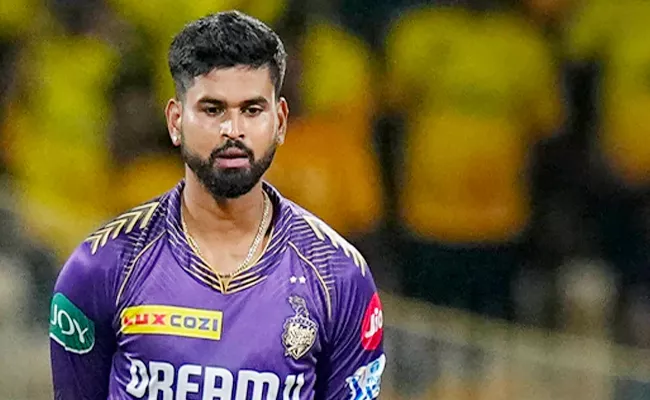 BCCI Punishes Shreyas Iyer After KKR Breach IPL Code of Conduct Vs RR - Sakshi