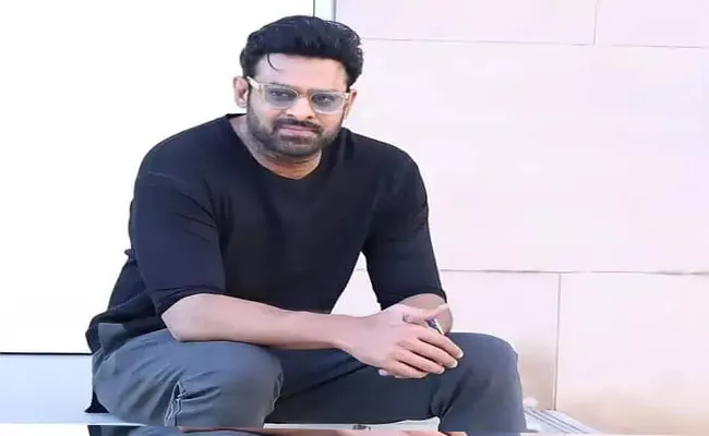 Rebal Star Prabhas latest Look On The Raja Saab Movie Sets - Sakshi