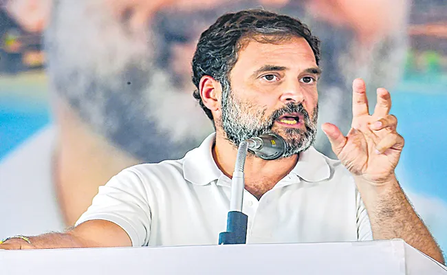 Lok sabha elections 2024: Certain media houses abuse me for attacking BJP Says Rahul Gandhi - Sakshi