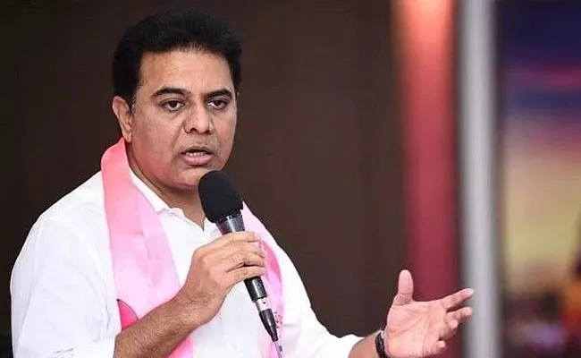 KTR Slams on congress party over all poll guarantees - Sakshi