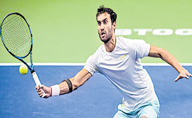 yuki Bhambri pair in semis - Sakshi