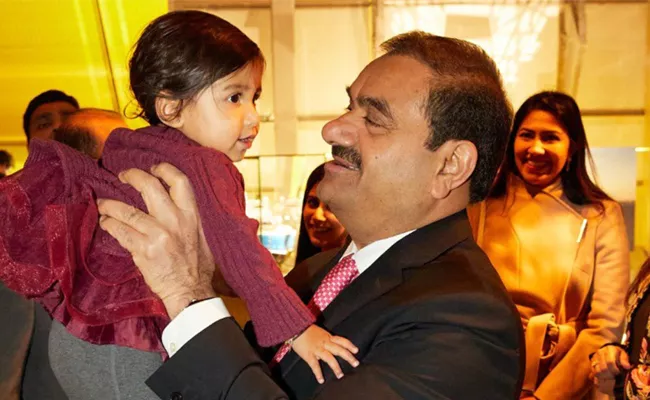 Gautam Adani Post about Granddaughter says Wealth In The World - Sakshi