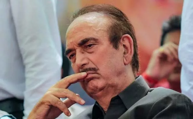 Gulam Nabi Azad Contesting From Anantnag In Jammu Kashmir  - Sakshi