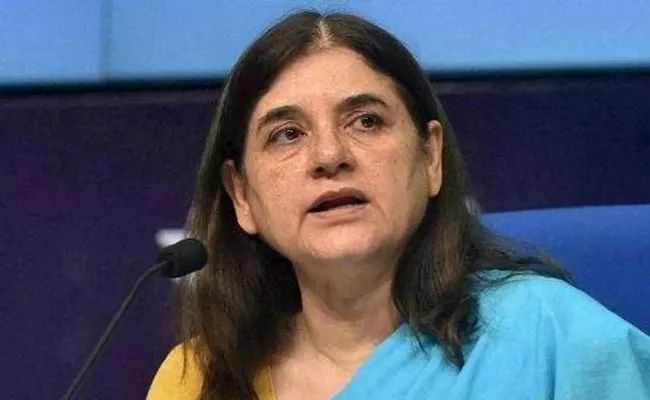 Maneka Gandhi Says Happy To Be In BJP - Sakshi