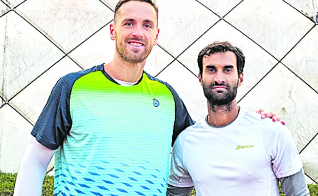 Yuki Bhambri qualified for the doubles title - Sakshi