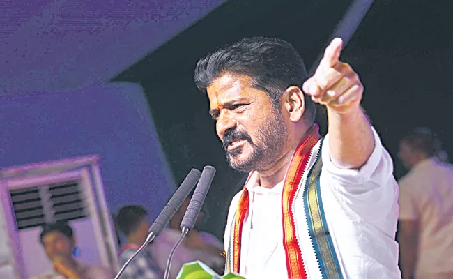 CM Revanth Reddy Fires On BRS Leaders KCR Harish Rao - Sakshi