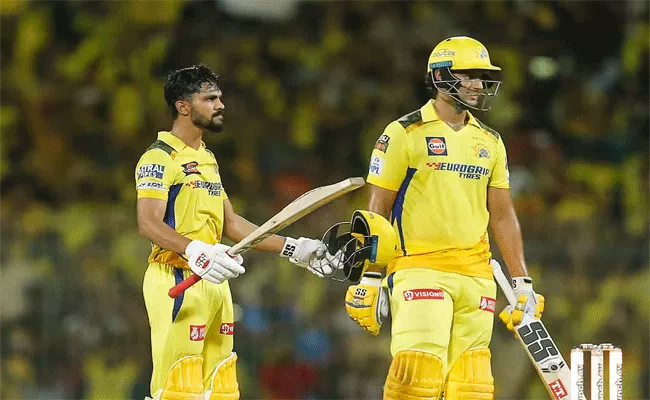 Ruturaj Gaikwad Treats CSK Fans With Prepossessing Century - Sakshi