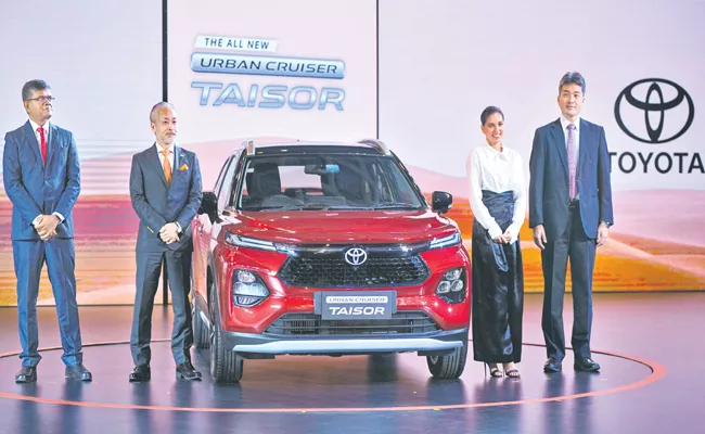 Toyota Urban Cruiser Taisor SUV launched - Sakshi