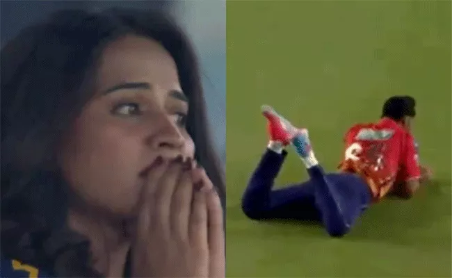 Harpreet Brars Superb Diving Catch Sends Shankar, GT Fangirl In Shock - Sakshi