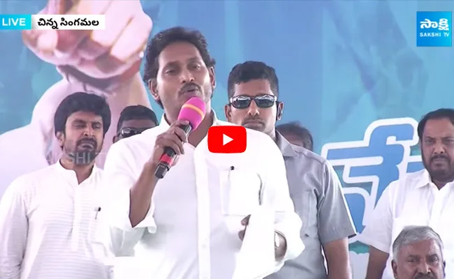 CM Jagan Good News To Lorry Drivers At Chinna Singamala Public Meeting