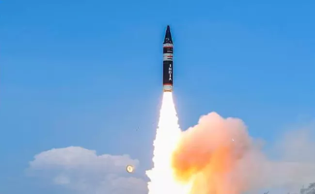 New generation ballistic missile Agni Prime successfully test Launch - Sakshi