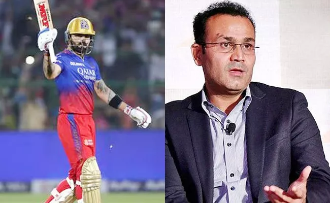 Kohli Made A Mistake: Sehwag Blunt Take On Slowest Century IPL History - Sakshi