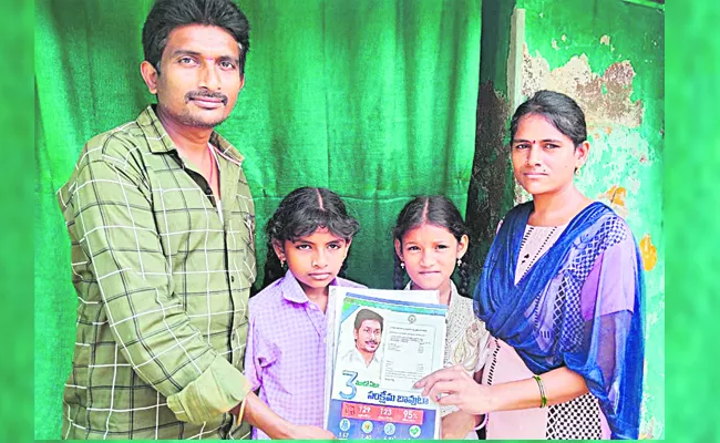 Jagan Mohan Reddy is implementing the Navaratnalu Scheme in AP - Sakshi