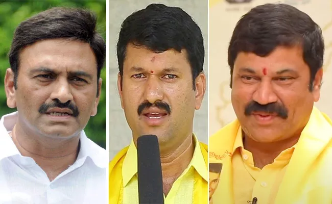 Undi TDP Leaders Clash on MLA Ticket - Sakshi