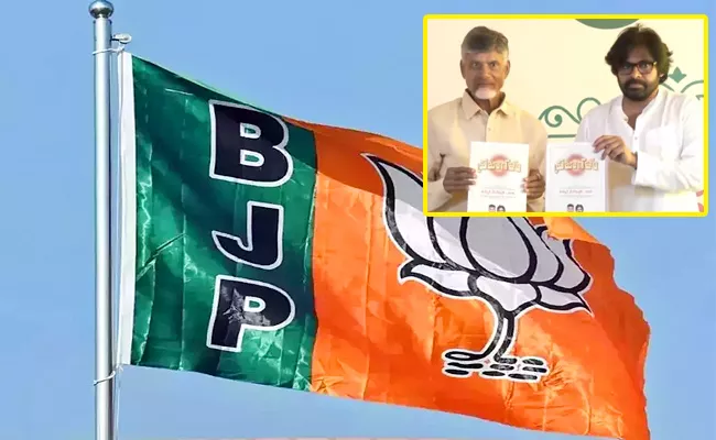 BJP Not involved At ap Alliance Manifesto Release Modi stamp missing