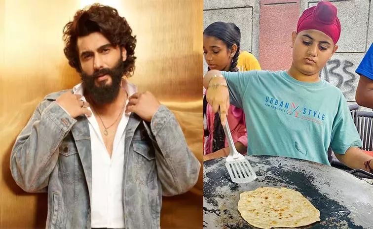 Arjun Kapoor Support to Delhi Boy Selling Rolls in Viral Video