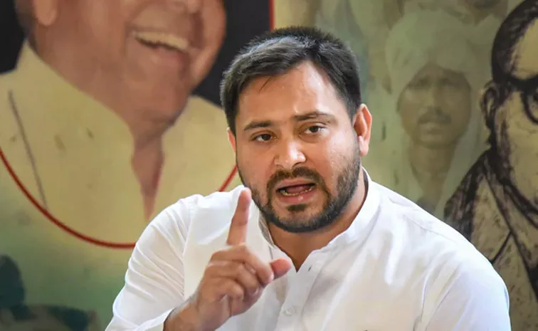 Tejashwi questions Centre population determination without Census