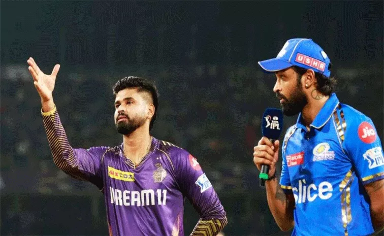 KKR vs MI: Mumbai Indians Opt to Bowl First Against Kolkata Knight Riders