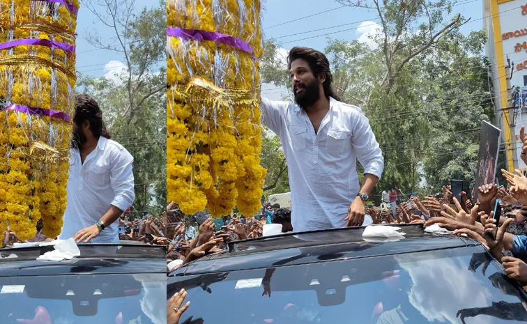 Allu Arjun Meet YSRCP Silpa Ravichandra Kishore Reddy