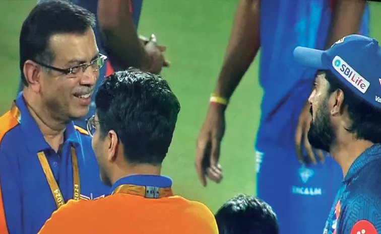 LSG Owner Sanjiv Goenka Meets KL Rahul Yet Again After Loss Pics Viral