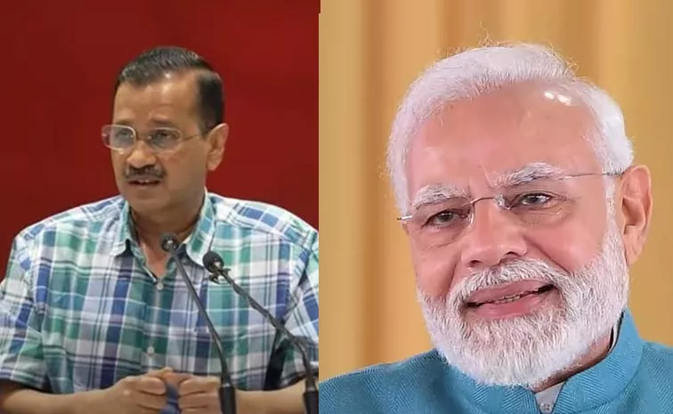 cm Kejriwal says Modi never said he wont retire at 75