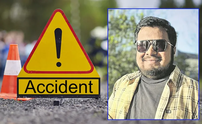 NRI Prithviraj Of Telangana District Zaheerabad Died In A Road Accident