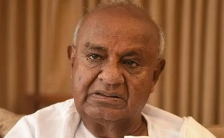 Deve Gowda breaks silence in Prajwal Revanna case