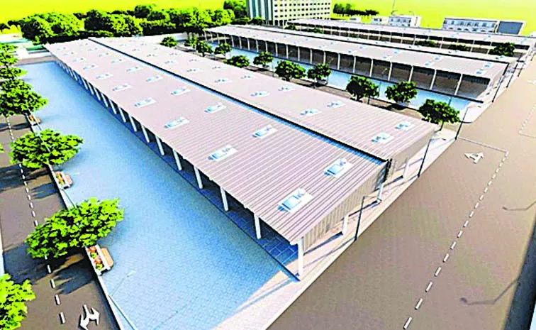 Modernization of Khammam market with international standards