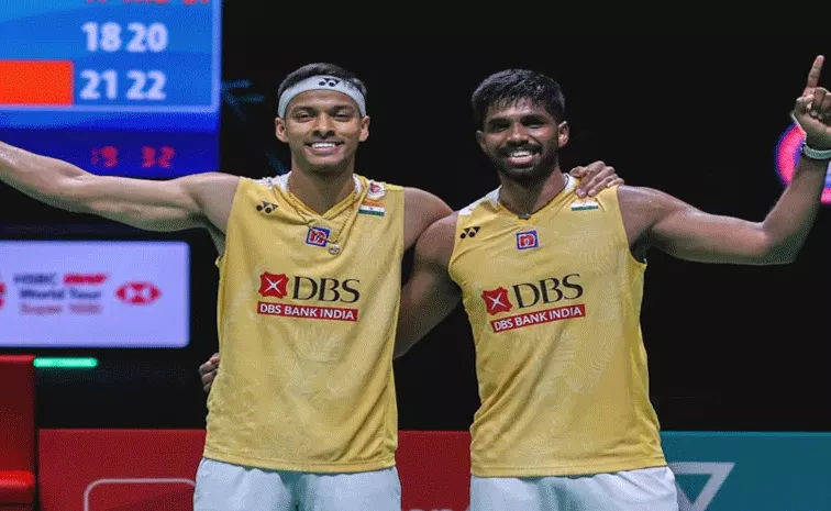 Satwiksairaj -Chirag Shetty Pair Enters Thailand Open Final