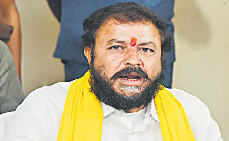 TDP Leader Chintamaneni Prabhakar escaped