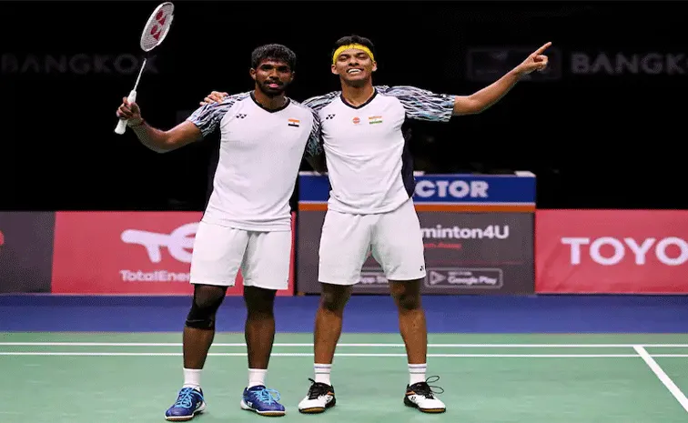 Satwiksairaj Rankireddy-Chirag Shetty Crowned Thailand Open Mens Doubles Champions